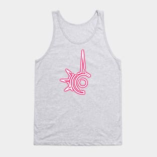 Final Fantasy XIV - Red Mage Neon Tank Top